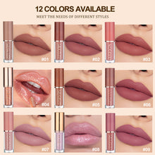 Load image into Gallery viewer, 12 Pack Lip Color Lip Glaze Set Matte Pearl Non Staying Cup Lipstick Matte Liquid Lipstick Women Cosmetic Makeup Tools