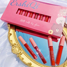 Load image into Gallery viewer, 10pcs/set Matte Lip Glaze Waterproof Velvet Lipstick Matte Non-fading Long Lasting Lip Gloss Lip Makeup Cosmetics