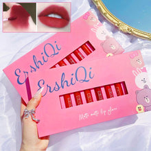 Load image into Gallery viewer, 10pcs/set Matte Lip Glaze Waterproof Velvet Lipstick Matte Non-fading Long Lasting Lip Gloss Lip Makeup Cosmetics