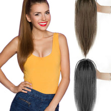 Load image into Gallery viewer, Wig Women's Long Hair Simulated Hair Girl Feeling High Ponytail Braid Lightweight Chicken Nest Waterfall Half Tie High Ponytail Wig
