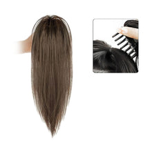 Load image into Gallery viewer, Wig Women's Long Hair Simulated Hair Girl Feeling High Ponytail Braid Lightweight Chicken Nest Waterfall Half Tie High Ponytail Wig