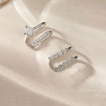 Load image into Gallery viewer, Flash Diamond Geometric Ear Clip Without Ear Hole Female Personality Ear Clip Retro Rhinestone Women Party Earclip
