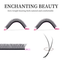Load image into Gallery viewer, Soft Grafting Eyelashes Matte Curly Interlaced Y-shaped Eyelashes Long Thick Eye Lash Extension Beauty Makeup Tool