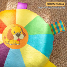 Load image into Gallery viewer, Interactive Flying Disc Dog Toy for Aggressive Chewers Training Decompress Bite Resistant Plush Handle Dog Toys with Bells Pet Supplies