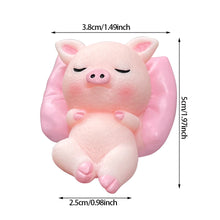 Load image into Gallery viewer, Cute Mini Animal Car Dashboard Ornaments Center Console Decoration Doll Interior Accessories Panda Pig Rabbit