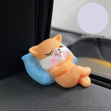 Load image into Gallery viewer, Cute Mini Animal Car Dashboard Ornaments Center Console Decoration Doll Interior Accessories Panda Pig Rabbit