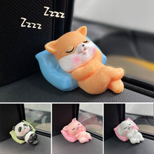 Load image into Gallery viewer, Cute Mini Animal Car Dashboard Ornaments Center Console Decoration Doll Interior Accessories Panda Pig Rabbit