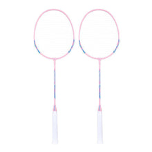 Load image into Gallery viewer, Badminton Racket Set Ultralight Iron Alloy Adult Match Training Racket With Racket Bag And 3 Badmintons