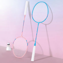 Load image into Gallery viewer, Badminton Racket Set Ultralight Iron Alloy Adult Match Training Racket With Racket Bag And 3 Badmintons