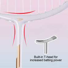 Load image into Gallery viewer, Badminton Racket Set Ultralight Iron Alloy Adult Match Training Racket With Racket Bag And 3 Badmintons