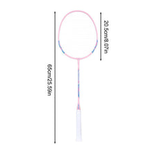 Load image into Gallery viewer, Badminton Racket Set Ultralight Iron Alloy Adult Match Training Racket With Racket Bag And 3 Badmintons