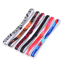 Load image into Gallery viewer, 1PC Yoga Fitness Thin Headband Sweat Absorbing Elastic Band With Silicone Non-Slip Breathable Bandeau