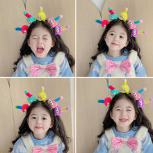 Load image into Gallery viewer, Cartoon Hair Clip Kids Cute Plush Fur Ball Twisting Stick Childrem Hair Pin Barrette Boys Girls Headwear Hair Accessories