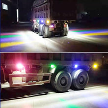 Load image into Gallery viewer, 12V 24V 4Leds Car Warning Light Grill Breakdown Light Car Truck Trailer Beacon Lamp LED Amber Side Light Warning Lamp For Cars