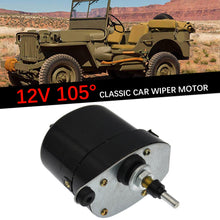Load image into Gallery viewer, Universal 12V Car Windscreen Wiper Motor Or Arm With Blade 01287358 7731000001 0390506510 Fit For Willis Jeep Tractor