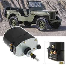 Load image into Gallery viewer, Universal 12V Car Windscreen Wiper Motor Or Arm With Blade 01287358 7731000001 0390506510 Fit For Willis Jeep Tractor