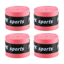 Load image into Gallery viewer, 4Pcs Anti-Slip Tennis Sweat Tape Bicycle Handlebar Badminton Racket Grips Elasticity Sweatband Fishing Rods Dumbbel Protect