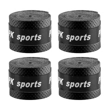 Load image into Gallery viewer, 4Pcs Anti-Slip Tennis Sweat Tape Bicycle Handlebar Badminton Racket Grips Elasticity Sweatband Fishing Rods Dumbbel Protect
