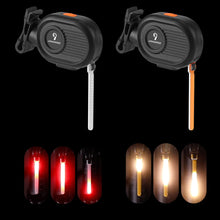 Load image into Gallery viewer, Bicycle Tail Light Mountain Road Rear Bike Running Light USB Rechargeable LED Light Warning Lamp for Bike Riding Accessories