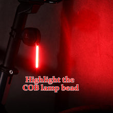 Load image into Gallery viewer, Bicycle Tail Light Mountain Road Rear Bike Running Light USB Rechargeable LED Light Warning Lamp for Bike Riding Accessories