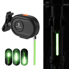 Load image into Gallery viewer, Bicycle Tail Light Mountain Road Rear Bike Running Light USB Rechargeable LED Light Warning Lamp for Bike Riding Accessories