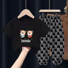 Load image into Gallery viewer, New Summer Fashion Baby Clothes For Girls Children Boys T-shirt Pants 2Pcs/Sets Toddler Casual Clothing Kids Tracksuits