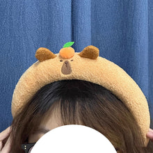 Load image into Gallery viewer, Creative Hairstyle Hair Hoop Funny Ugly Doll Hair Band Y2K Cartoon Soft Fleece Headband Washing Face Hair Holder Accessories