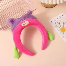 Load image into Gallery viewer, Creative Hairstyle Hair Hoop Funny Ugly Doll Hair Band Y2K Cartoon Soft Fleece Headband Washing Face Hair Holder Accessories