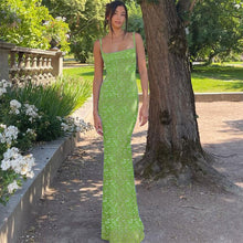 Load image into Gallery viewer, 2024 Trendy Retro Sexy Sleeveless Floral Printed Bodycon Backless Slip Long Dress Summer Casual Women Low Cut Bodycon Maxi Dress for Club Party