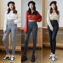 Load image into Gallery viewer, Winter Women Leggings Elastic Warm Pants Hight Waist Leggings Women Solid Color Legging Comfortable Keep Warm Stretchy Legging