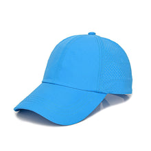 Load image into Gallery viewer, 2024 New Women Ponytail Baseball Caps Criss Cross Messy Bun Snapback Hat Ponycap Trucker Hats Adjustable Outdoor Sports