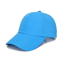 Load image into Gallery viewer, 2024 New Women Ponytail Baseball Caps Criss Cross Messy Bun Snapback Hat Ponycap Trucker Hats Adjustable Outdoor Sports
