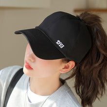 Load image into Gallery viewer, Summer Half Empty Top Hat Women Cotton Adjustable Visor UV Protection Solid Color Sports Caps Sunscreen Hiking Cap