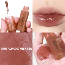 Load image into Gallery viewer, Gleamy Gloss Lip Stain Mirror Surface Finish Long-wearing & non stick cup Liquid Lipstick Lightweight Moisturizing Waterproof Lip Tint Lip Golss