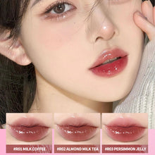 Load image into Gallery viewer, Gleamy Gloss Lip Stain Mirror Surface Finish Long-wearing & non stick cup Liquid Lipstick Lightweight Moisturizing Waterproof Lip Tint Lip Golss