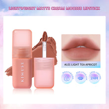 Load image into Gallery viewer, Lightweight Matte Cream Mousse Lipstick Liptint Waterproof Matte Hydrating Lip Gloss Non-stick Cup Long Lasting Lips Makeup 9 Colors