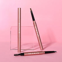 Load image into Gallery viewer, Double-headed Eyebrow Pencil Long-wear Skinny Brow Pencil Makeup Tint Natural Eyebrow Waterproof and Sweat Resistant