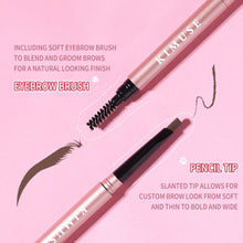 Load image into Gallery viewer, Double-headed Eyebrow Pencil Long-wear Skinny Brow Pencil Makeup Tint Natural Eyebrow Waterproof and Sweat Resistant
