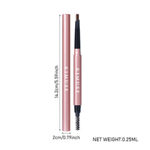 Load image into Gallery viewer, Double-headed Eyebrow Pencil Long-wear Skinny Brow Pencil Makeup Tint Natural Eyebrow Waterproof and Sweat Resistant