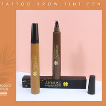 Load image into Gallery viewer, Eyebrow Pencil Four-head bifurcation Four eyebrow pencil Natural Waterproof Long-lasting Anti-smudge Eyebrow Pencil Cosmetics