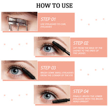 Load image into Gallery viewer, Mascara 3D Black Curl Waterproof Long Lasting Thick Lengthening Eye Makeup Black Waterproof Sweatproof Mascara Makeup Cosmetics