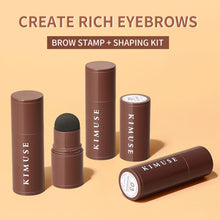 Load image into Gallery viewer, 5 Colors Eyebrow Powder Hairline Powder Waterproof Sweatproof Long Lasting Eyebrow Powder Hair Filling Coverage Cosmetics