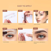 Load image into Gallery viewer, 5 Colors Eyebrow Powder Hairline Powder Waterproof Sweatproof Long Lasting Eyebrow Powder Hair Filling Coverage Cosmetics