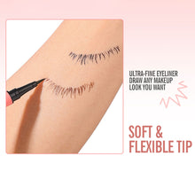 Load image into Gallery viewer, Eyeliner Black Brown Evenly Pigmented Long Lasting Slim Eyeliner Liquid Pen Waterproof Natural Makeup Pen Liquid Eyeliner