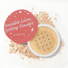 Load image into Gallery viewer, Loose Face Powder Loose Setting Powder Oil Controller Matte lightweight Translucent With Face Powder Puff Wear Makeup