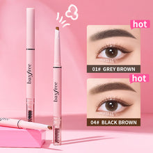 Load image into Gallery viewer, Double-headed Eyebrow Pencil Long-wear Skinny Brow Pencil Makeup Tint Natural Eyebrow Waterproof and Sweat Resistant