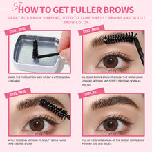 Load image into Gallery viewer, Eyebrow soap Brow Styling Wax Wild Eyebrow Makeup Styling Soap Shaping Gel Wax 3D Long Lasting Waterproof