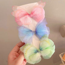 Load image into Gallery viewer, Lovely Gauze Bow Hair Clips Women Beautiful Hair Accessories Girls Hairpins Bow Clip Princess Bowknot Hair Band
