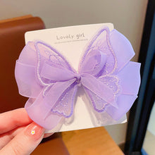Load image into Gallery viewer, Lovely Gauze Bow Hair Clips Women Beautiful Hair Accessories Girls Hairpins Bow Clip Princess Bowknot Hair Band