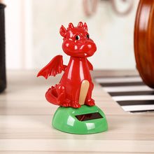 Load image into Gallery viewer, Creative Car Interior Decoration Solar Energy Decoration Shaking Head Doll Dinosaurs and Dragon Cartoon Shape Gift Decoration